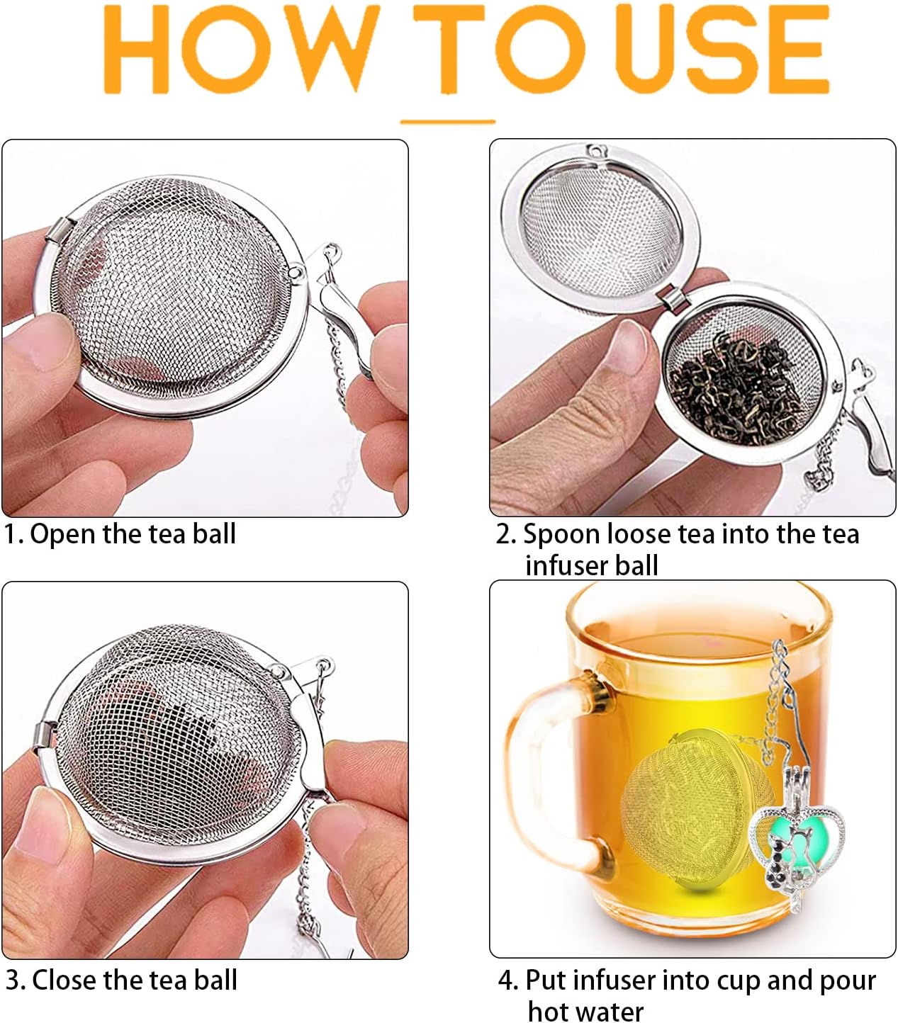 TeaSanavie 2 Pack Halloween Themed Tea Infuser - Gothic Loose Leaf Tea Steeper with Black Raven & Skull Butterfly Charm, 304 Stainless Steel, Perfect Spooky Tea Gift