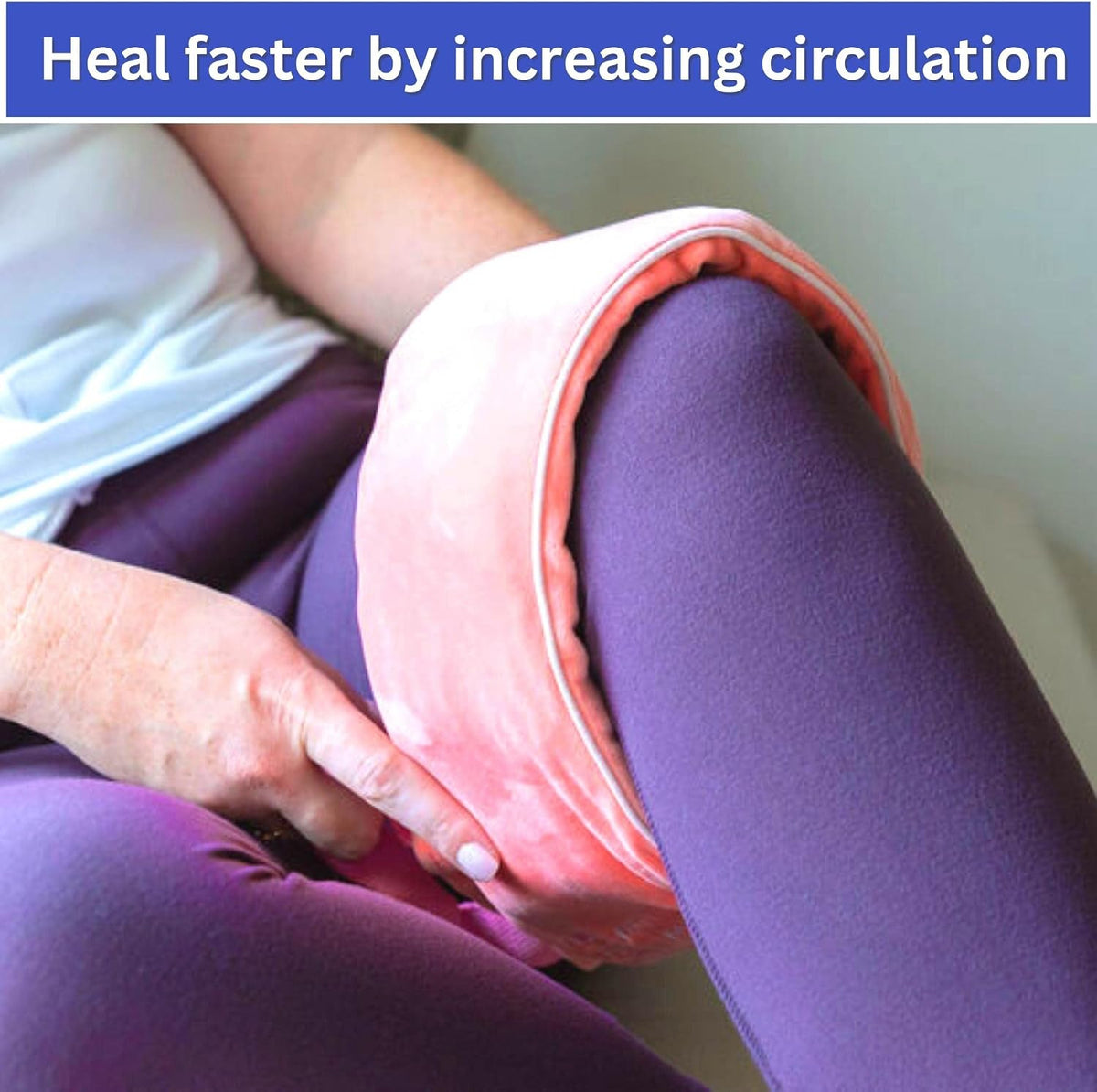 Brookethorne Naturals Moist Heating Pad for Neck & Shoulders with Removable Cover. Calming Heat Wrap with Lavender. Great for Back Pain, Stiff Neck & Cramps