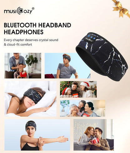 MUSICOZY Bluetooth 5.4 Sleep Headphones Headband Sports Wireless Audio