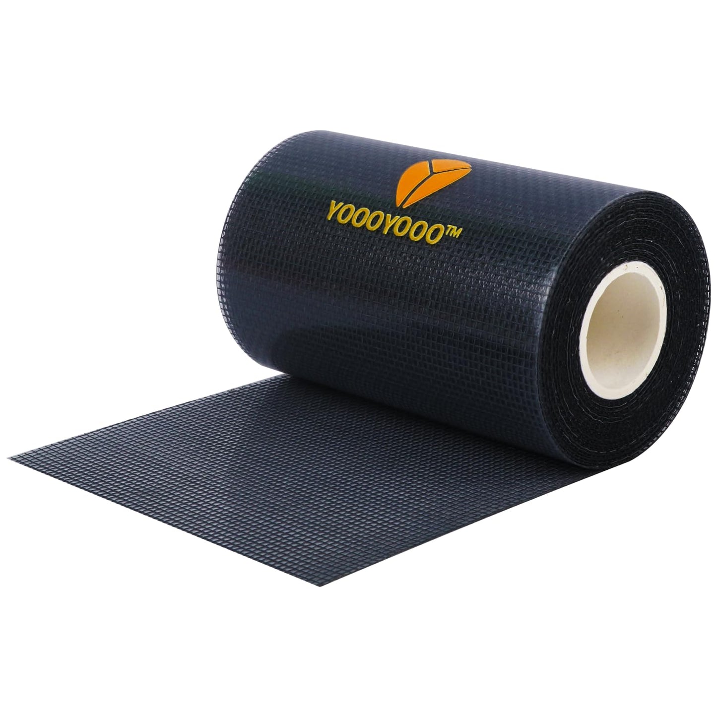 Window Screen Repair Kit, Gray XL(15FT), 3-Layer Strong Adhesive & Waterproof Tape Fiberglass Covering mesh, Repair for Window Screen and Screen Door tears Holes (4inch*15Feet Black)