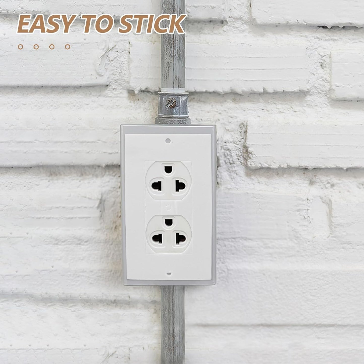 20pcs Wall Socket Insulation Gasket: Outlet Foam Insulation Pads, Electrical Outlet Cover for Draft Sealing, Weatherproof Foam Switch Sealer for All Seasons
