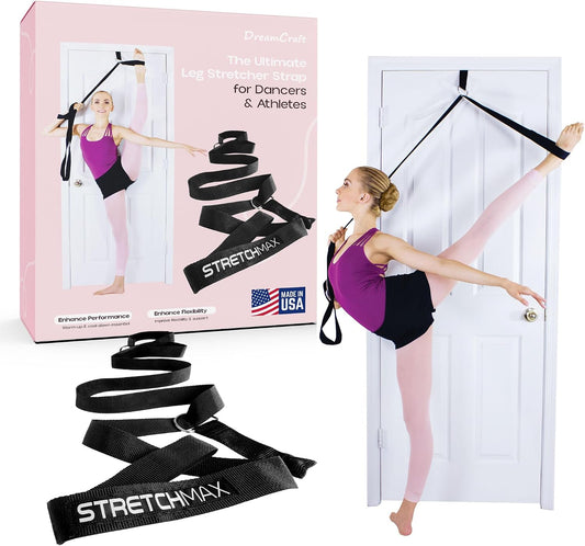 Leg Stretcher Strap - Stretch Bands for Exercise and Training, Stretching Bands for Flexibility Equipment, Gymnastics Stretching Strap, Flexibility Band and Exercise Stretch Bands for Flexibility