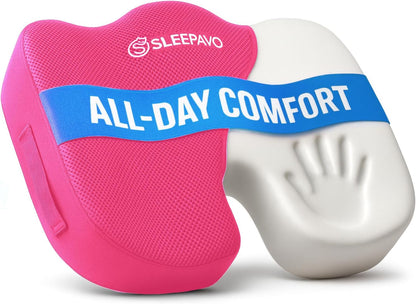 Sleepavo Office Chair Cushion, Seat Cushion for Tailbone Pain Relief Butt