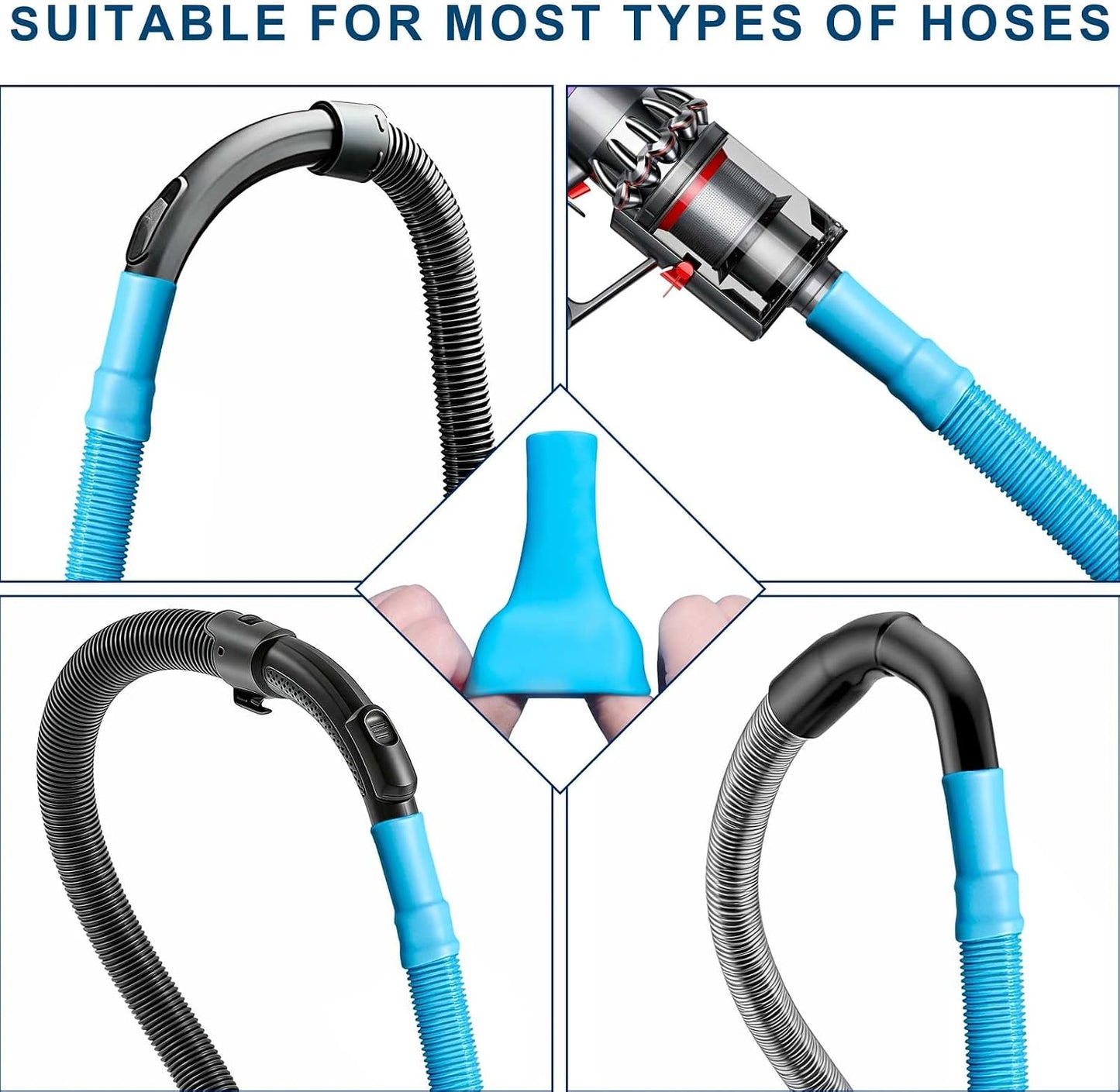 Dryer Vent Cleaner Kit with Flexible Vacuum Hose – Universal Lint Removal Tool for Home Maintenance, Suitable for most Vaccum Cleaners