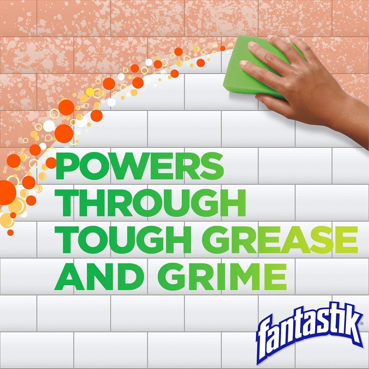 Fantastik All Purpose Cleaner, Multipurpose Surface Cleaner & Kitchen Grease Removal, Packaging Designed to Prevent Leakage and Breakage, Fresh Scent, 32 Fl Oz