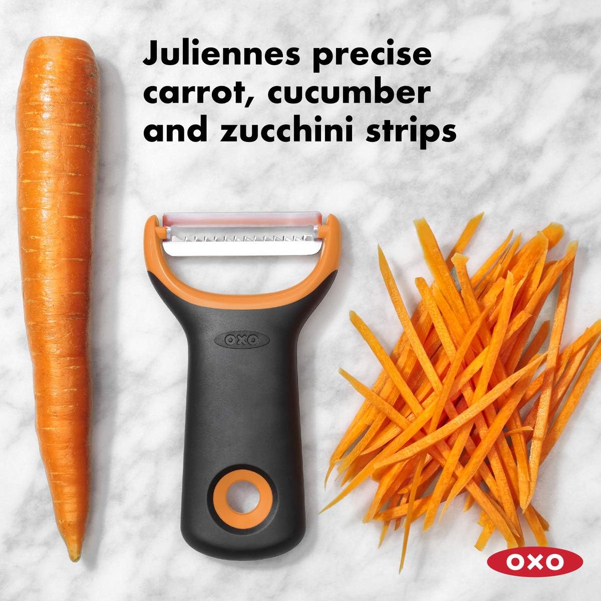 OXO Good Grips Stainless Steel Julienne Prep Vegetable Peeler