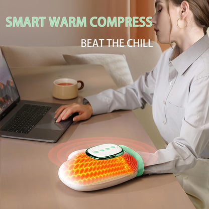 Neck and Shoulder Massager,Portable Shiatsu Back Massage Hand-Shaped Deep Tissue 4D Kneading Massager with Heat for Pain Relief and Muscle Relax,Gifts for Women Men,(Green)