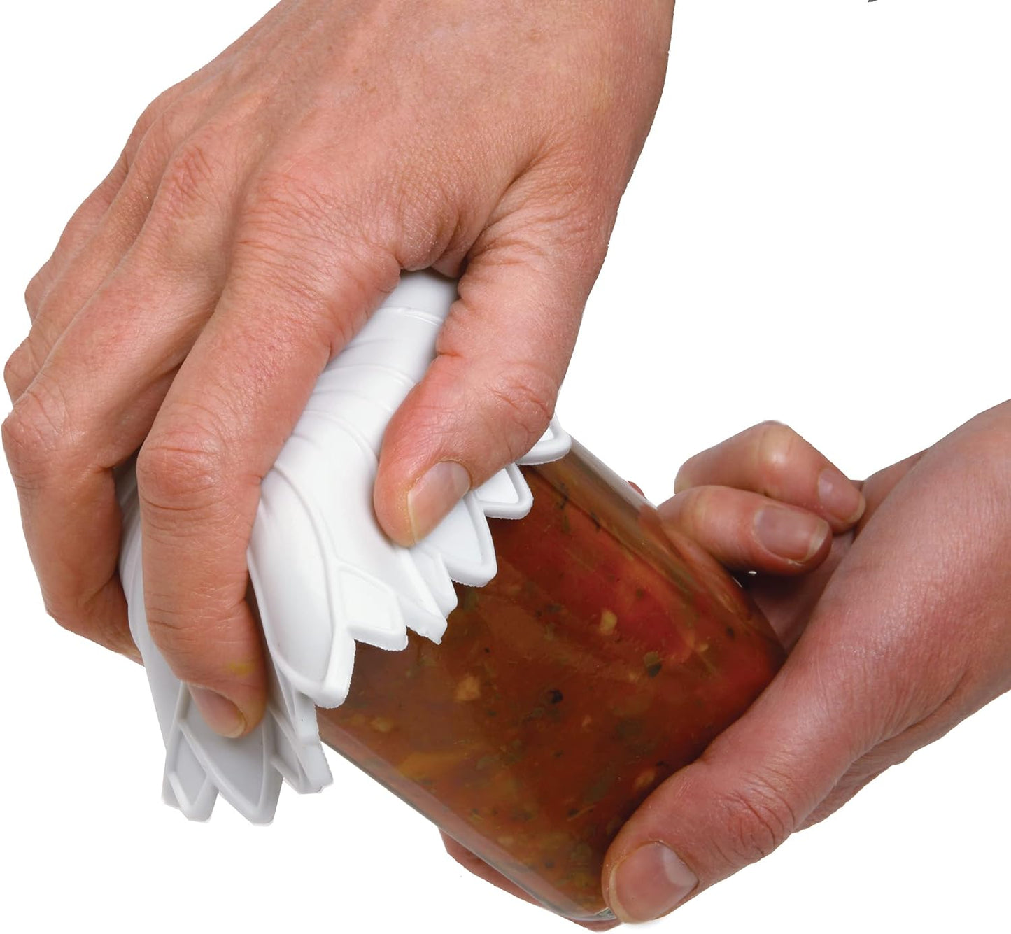 NORPRO Non-Slip Rubber Jar Opener, 1 EA, White