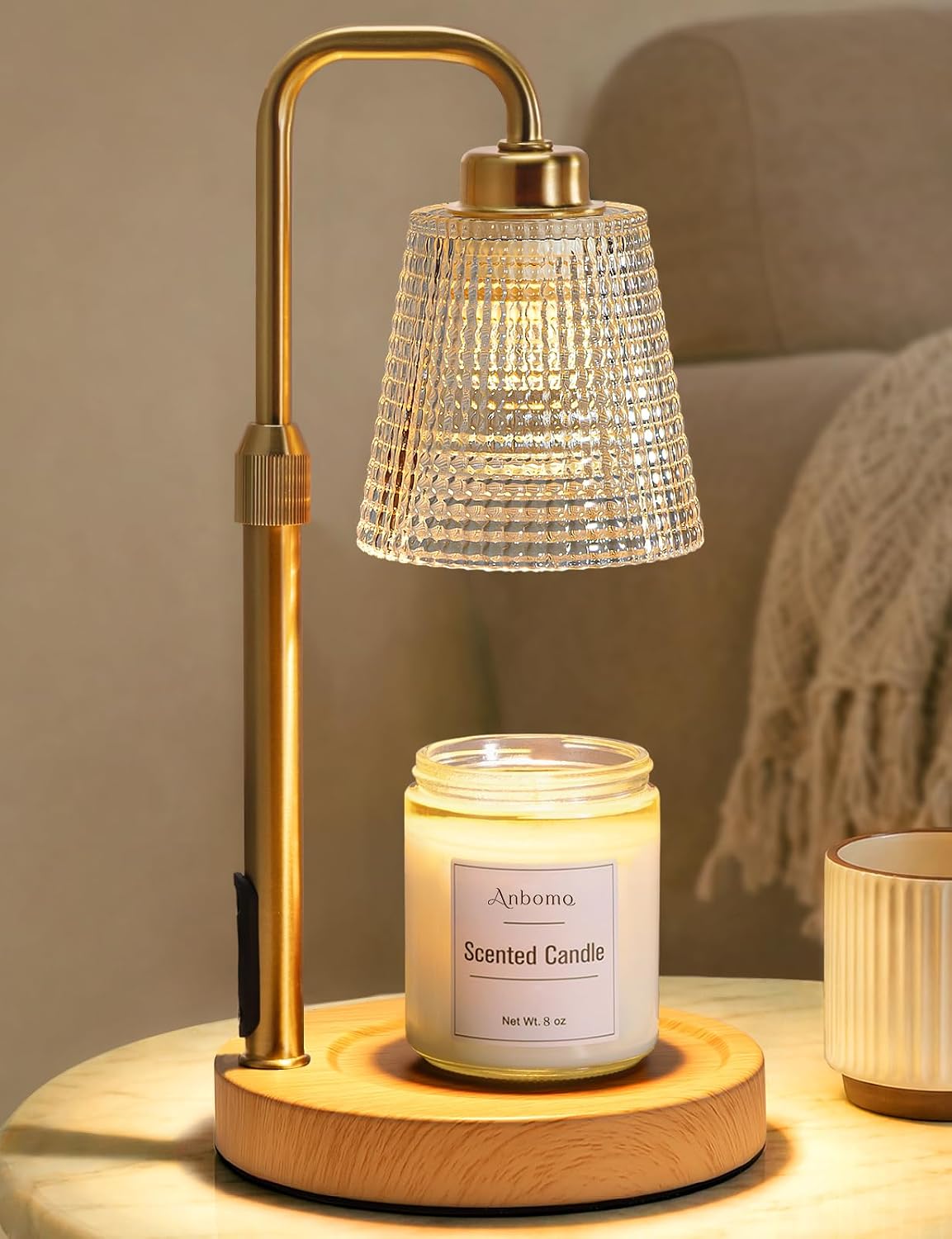 Candle Warmer Lamp with Timer, Birthday Gifts for Women, Ideal Fall Decor