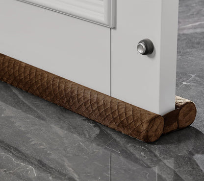 Ciieyuo Premium Velvet Under Door Draft Stopper, Adjustable 30-36 Inches | Door Air Draft Stopper, Easy-to-Install Under Door Gap Filler, Blocks Noise, Cold Air, Light, Dust, and Drafts