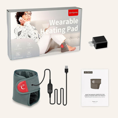 Comfytemp USB Wearable Heating Pad for Ankle and Feet for Sprained Ankle