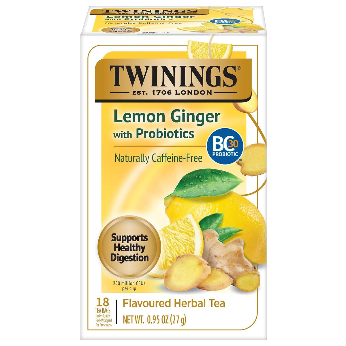 Twinings Adaptogens Calm Ashwagandha Fig & Vanilla Tea Bags (1 Pack)