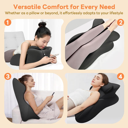 Memory Foam Wedge Pillow, Intimacy Positioning Pillow for Reading
