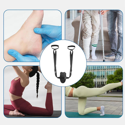 Leg Stretch Strap for Men Gym Fitness Equipment | Foot and Calf Stretcher for Dancers Gymnasts Runners Women Men Adults Athletes Beginners Professionals Studio Office