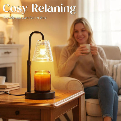 Glimra Candle Warmer Lamp, Candle Warmer Lamp with Timer, Dimmable