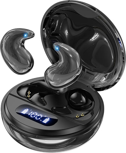 Sleep Earbuds Zero Pressure No Lights or Alerts, Tiny Hidden Earbuds for All Night Sleep