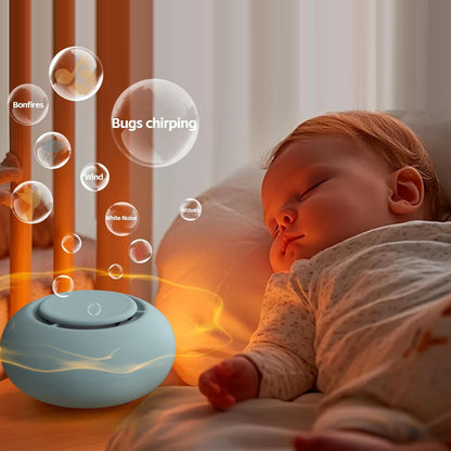Jaroco Portable Baby Sound Machine [White Noise for Babies Kids Adults][Sleep Soother][12 Soothing Sounds] 15 Hours Battery Life, Registry Gift,Shower,Clips on Baby Stroller Rose