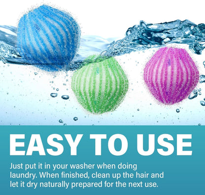 Pet Hair Remover for Laundry, Cat Dog Fur Lint Catcher,12 PCS | Reusable Washing Machine Fur Catcher for Dog and Cat Hair, Lint Lint Remover for Clothes & Bedding, Gentle on Fabrics