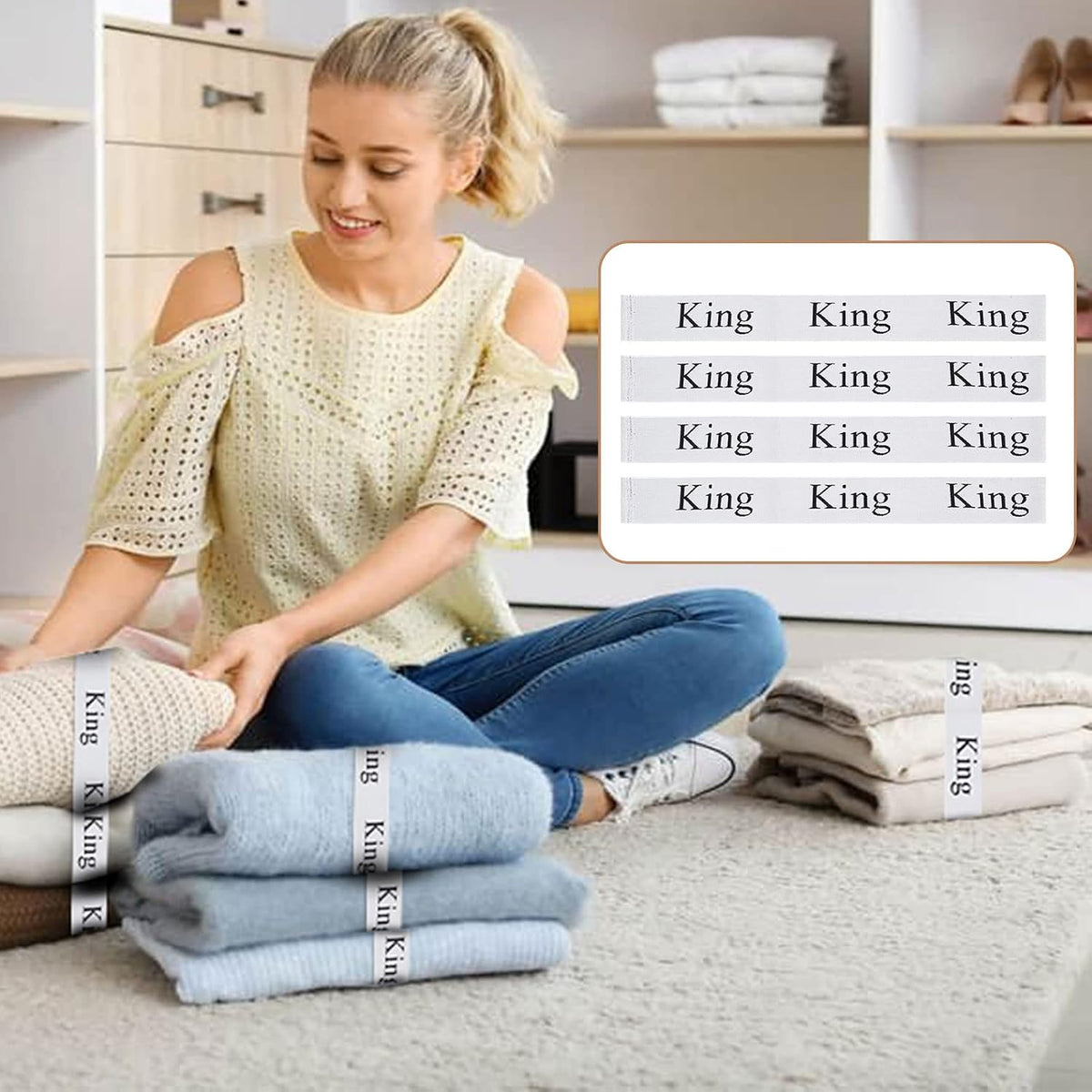 Adjustable Bed Sheet Straps Clips, Elastic Mattress Sheet Fasteners Holder and Suspenders, Grippers to Hold Sheet, Mattress, Sofa, Couch, Table Cloth, Ironing Board Cover, Black
