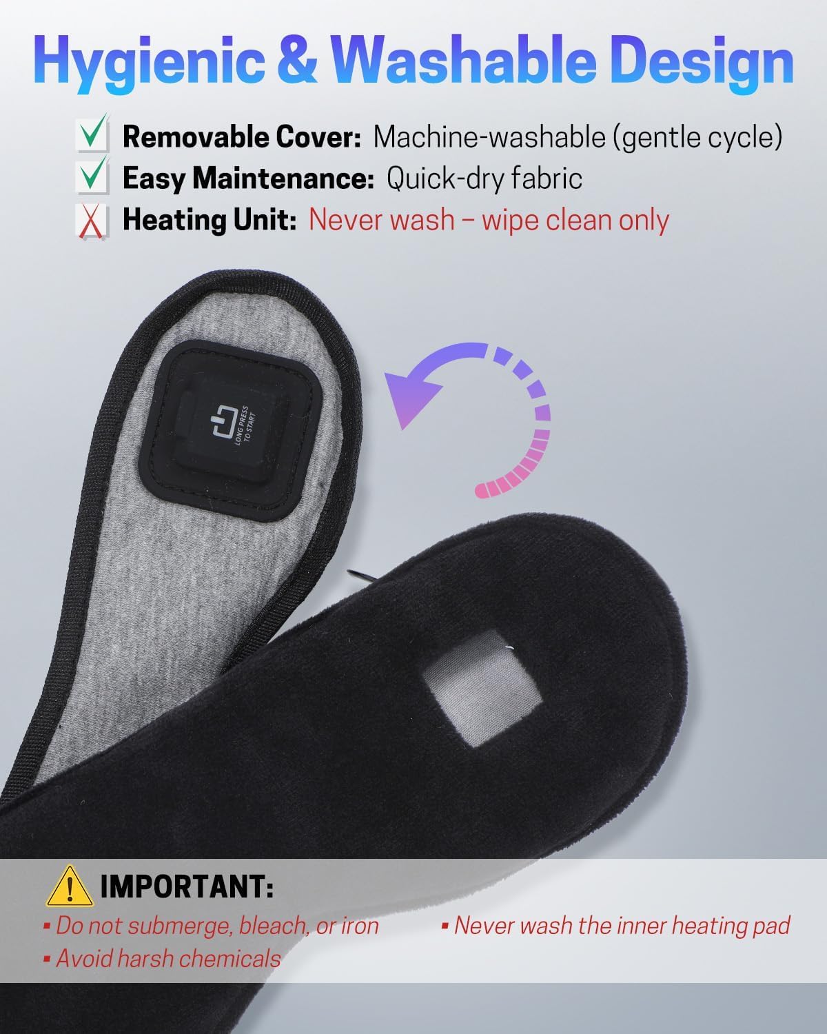 Heated Eye Mask for Dry Eyes, Stye Relief and Improved Sleep - Cordless Rechargeable Warm Compress with Graphene Heating, 3 Temp Settings, Auto Shut-Off, Washable Sleep Mask for Travel