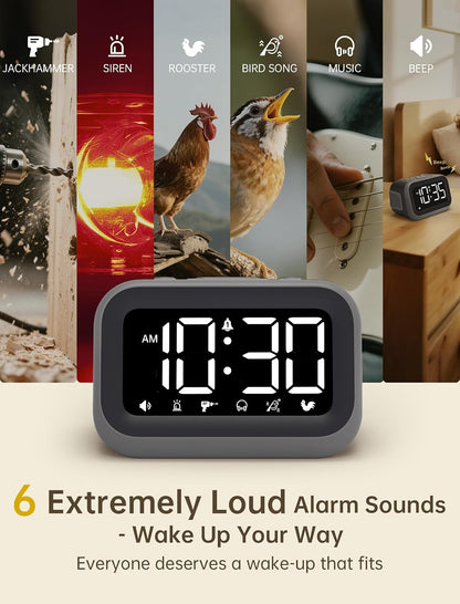 Acedeck Super Loud Alarm Clock: 115dB Wake-Up Power