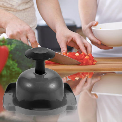 Operitacx 2Pcs Food Safety Holder Potato Grater Mandoline Slicing Finger Guard Protector Food Slicer Hand Guards for Chopping Grating Slicing ( Random Color)