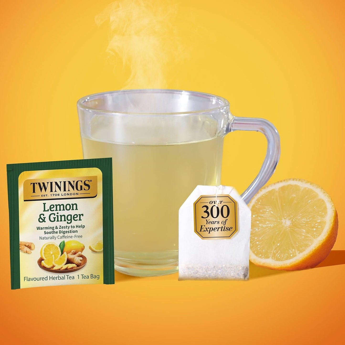Twinings Assorted Herbal, Naturally Caffeine-Free Tea Bag Sampler (40 Count) 13 Flavour Boxed Variety Gift Set