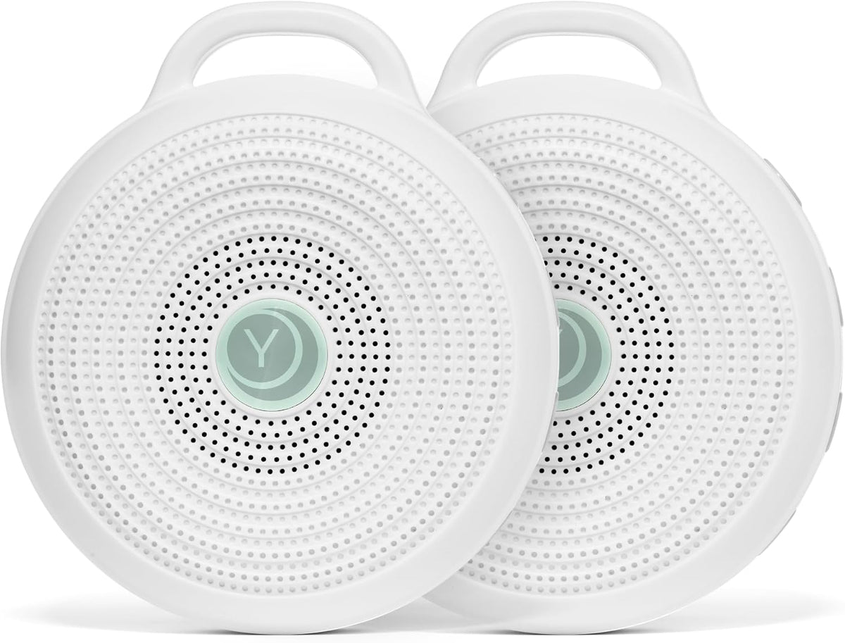Yogasleep Rohm Portable White Noise Sound Machine, 3 Soothing Natural Sounds with Volume Control, Sleep Therapy For Adults, Kids & Baby, Noise Cancelling for Office Privacy & Meditation, Registry Gift