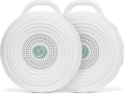 Yogasleep Rohm Portable White Noise Sound Machine, 3 Soothing Natural Sounds with Volume Control, Sleep Therapy For Adults, Kids & Baby, Noise Cancelling for Office Privacy & Meditation, Registry Gift