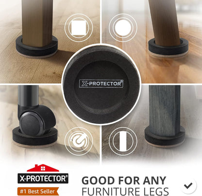 X-Protector Furniture Lifter Tool - Premium Furniture Jack Lifting Tool | Lift Furniture Easily - Appliance Lifter with 4.3" Adjustable Height - Ideal Jack to Lift Furniture Easily with No Effort