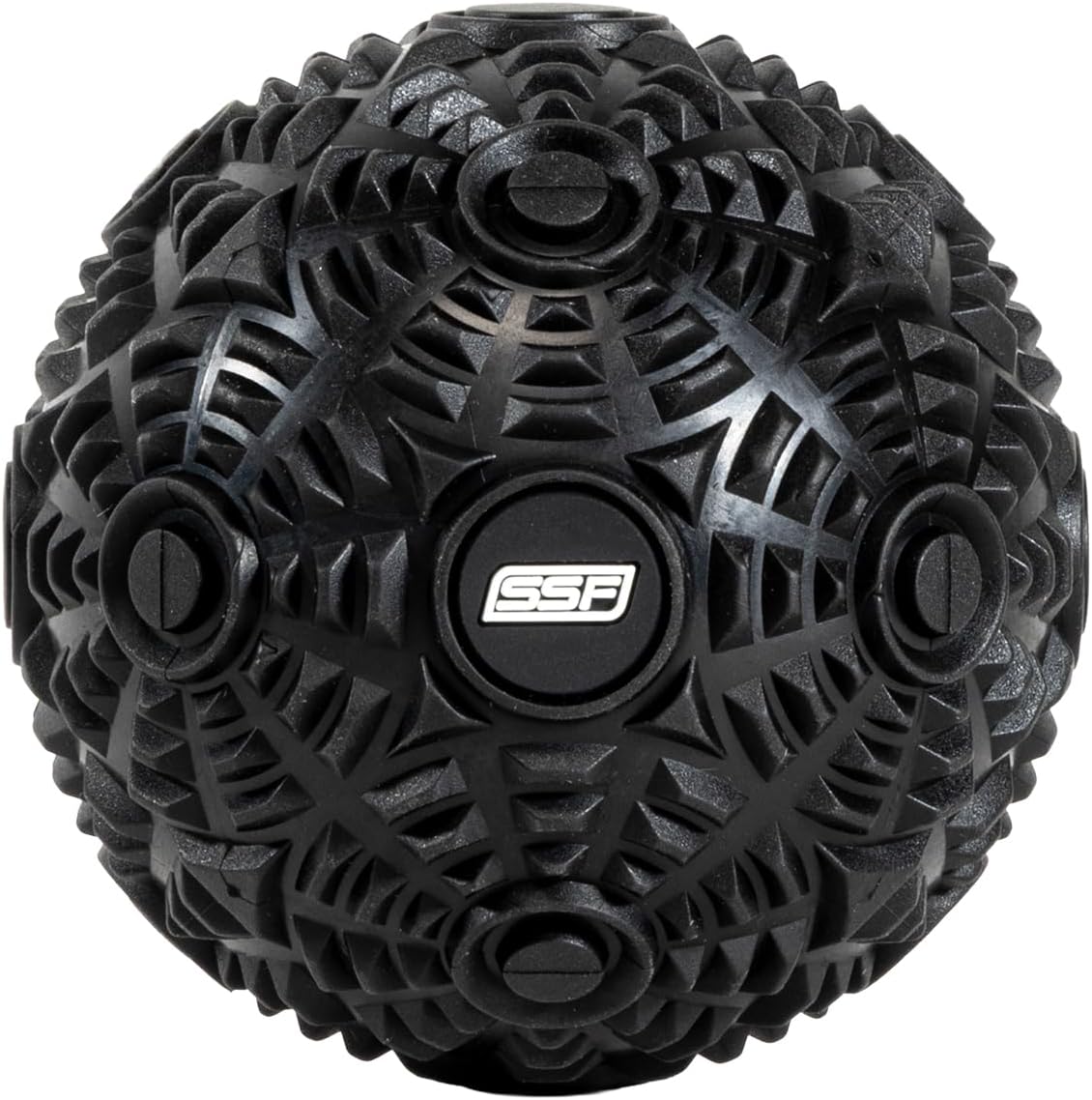 Massage Ball - Deep Tissue Muscle Knot Release Tool - Back, Legs, Shoulders, and More (3" Black Massage Ball) | Deep Tissue, Muscle Knot Release Tool, Back, Legs, Shoulders