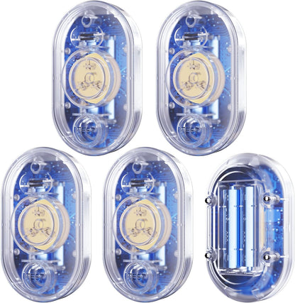 WiFi Water Leak Detector for Home with App Alert, 2.4Ghz Gateway + 6 Sensor | 120dB Water Flood/Drip Alarm for Basement/Kitchen/Bathroom/Toilet/Laundry Room,Under Sink/Pipe/Faucet Leakage Detection