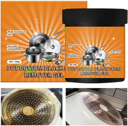 Pan Cleaner 100g Burnt Stain Remover Gel for Pots And Cookware | Cleaning Gel Helps Loosen Burnt And Dark Marks For Easier Cleaning Across Everyday Cookware And Pans