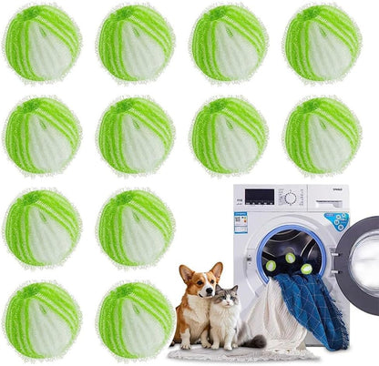 Hair Remover for Laundry Reusable Lint Catcher and Washing Machine Dryer Balls for Removing Dog and Cat Fur from Clothing