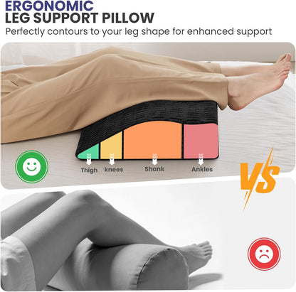 idee-home Recliner Leg Rest Cushion, Recliner Footrest Extender Pillow