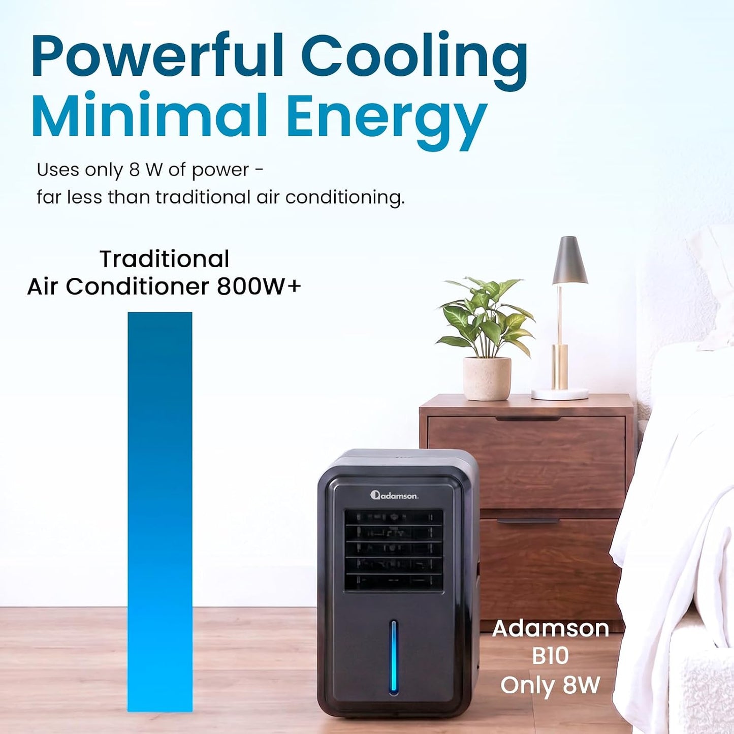 B10 Bed Cooling System Twin - Cooling Mattress Pad for Hot Sleepers | Beat night sweats without breaking the bank - 100% cotton cooling mattress topper, cools 7-12°F, 4 speeds & remote.
