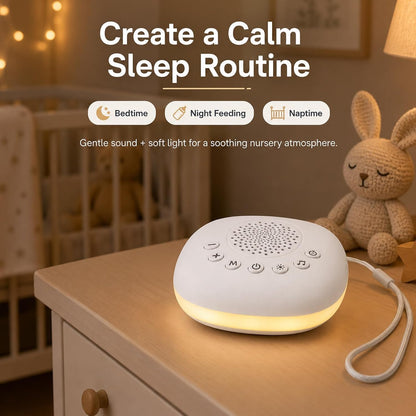 Portable White Noise Machine for Sleeping Baby Adult Office Privacy