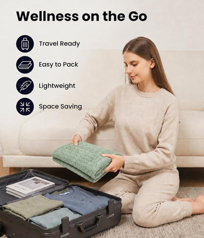 Electric Heating Pad for Back, Cramps, Shoulder, Moist & Dry Heat, 12"x24"