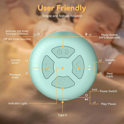 Portable Baby Sound Machine & Essentials for Babies & Kids