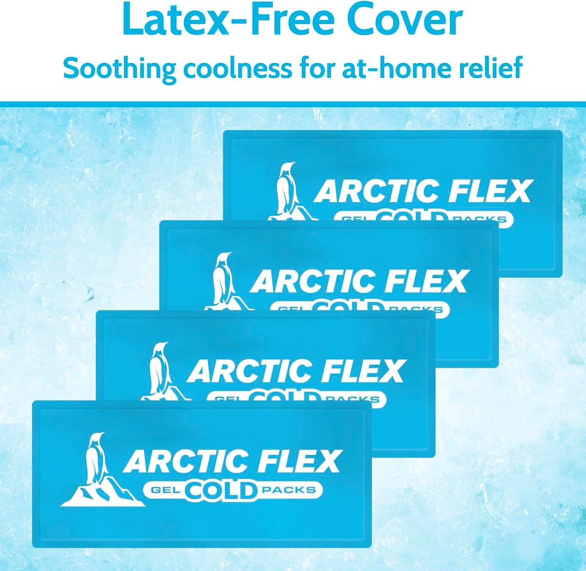Arctic Flex Gel Replacement Packs - Ice Packs Reusable for Elbow Ice Brace