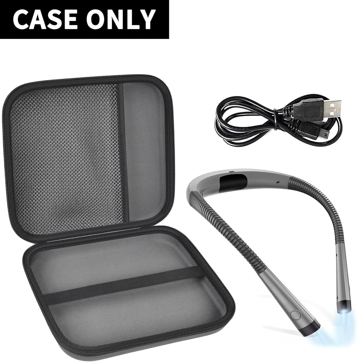 GWCASE Hard Carrying Case for Glocusent for Vekkia LED Neck Reading Lights