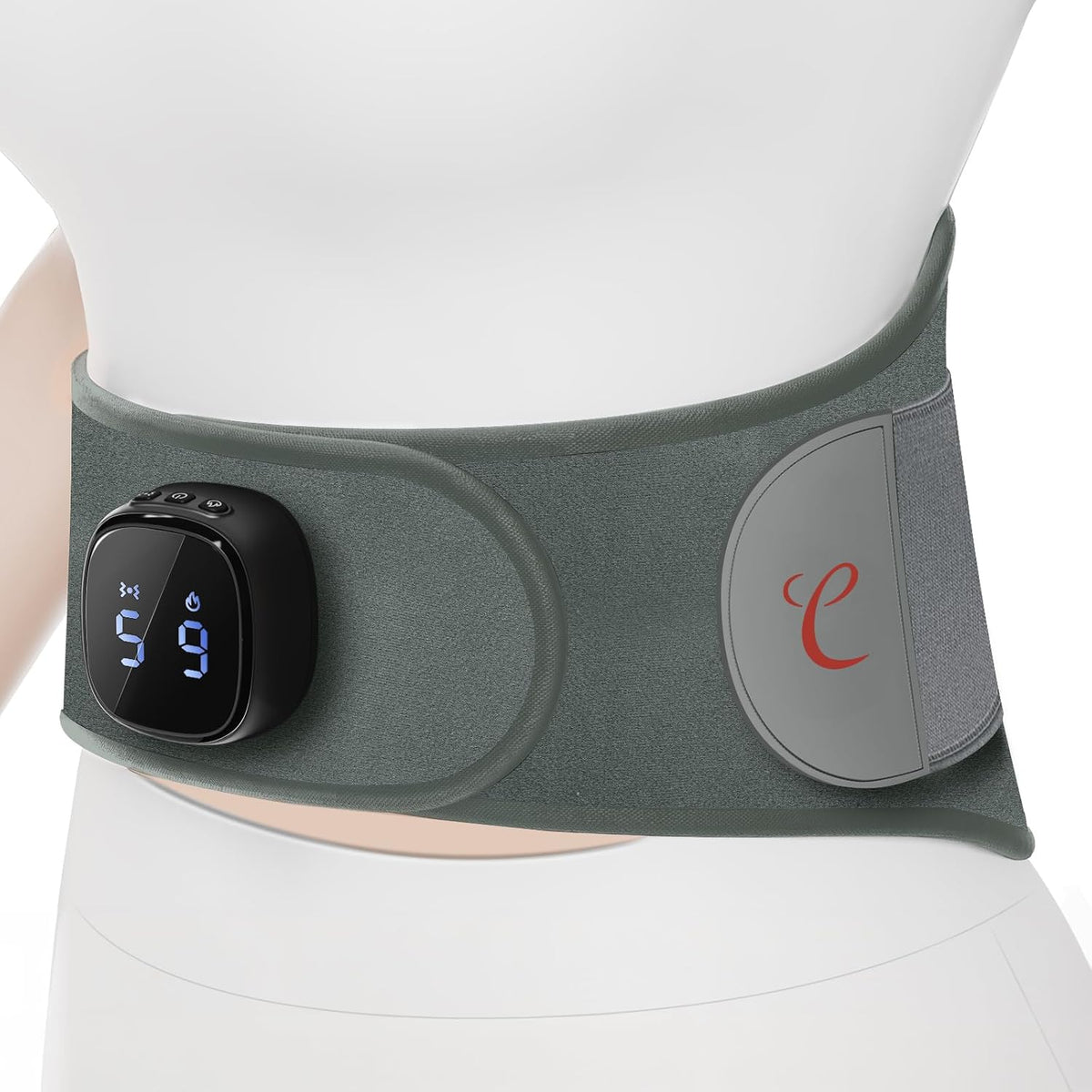 Comfytemp Cordless Portable Heating Pad with Massager for Lower Back FSA