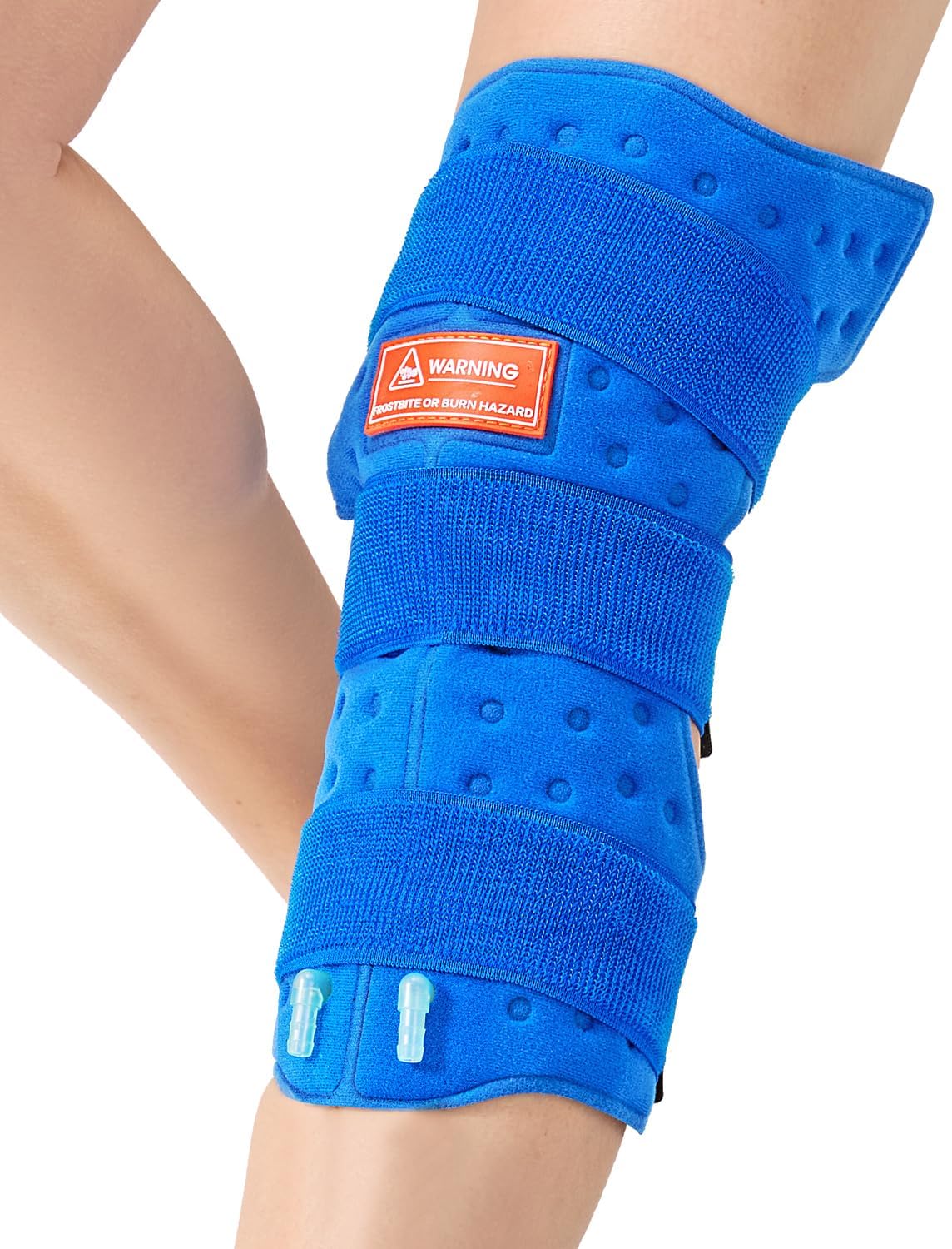 JOBYNA Leakproof Cold Therapy Knee Pad – Compatible Exclusively Ice Therapy Machine, Continuous Circulating Ice Knee Wrap for Post-Surgery Recovery, ACL, Meniscus Tear – No Gel Replacement Pad