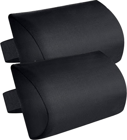 Zero Gravity Chair Set of 2 Replacement Pillow Headrest with Elastic Band, Universal Soft Removable Padded Cushion Head Pillow for Zero Gravity Lounge Chair, Folding Patio Lawn Recliner Chairs, Blue