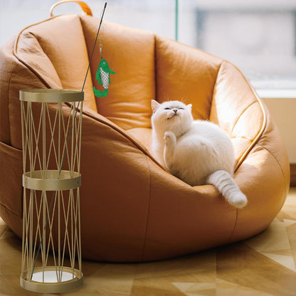 Mango Steam Pluvian Soakstone Umbrella Holder (Tall, Gold)