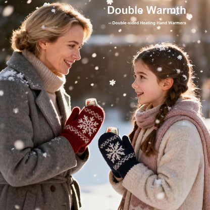 14000mAh Rechargeable Hand Warmers 2 Pack, Ultra-Long Battery Life Portable Heater, Dual-Side Fast-Heating, USB-C Charging Case Gifts for Outdoor Camping Hunting