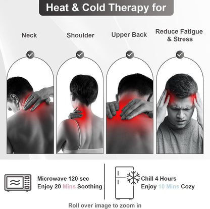 SuzziPad Neck & Shoulder Heating Pad Microwavable for Discomfort Reduction