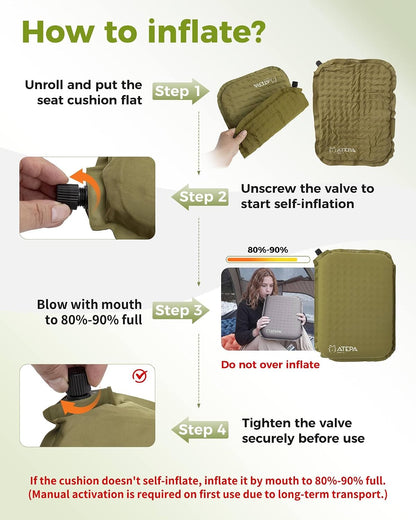 ATEPA Inflatable Seat Cushion