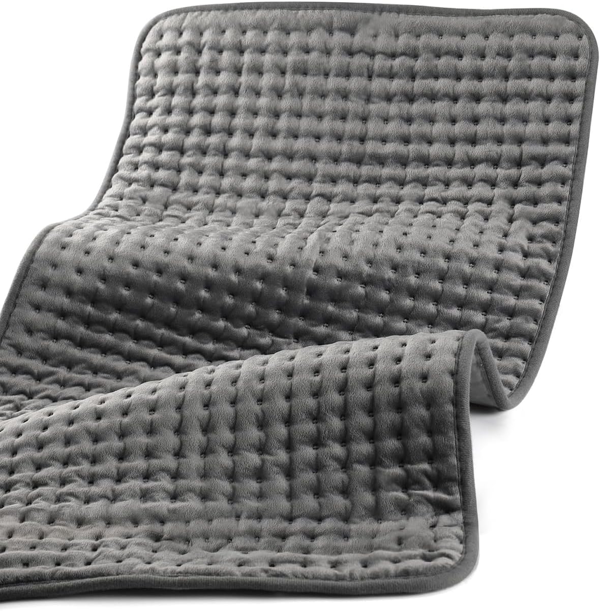 CooCoCo FSA Eligible HSA Hip Heating Pad for Hip and Sciatica Pain Relief | Heated hip brace, 6 heat levels, 4 timers, adjustable wearable fit, soft plush lining for hip, thigh, buttock and lower back