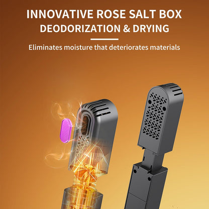 Shoe Dryer, Boot Dryer with Timer and Adjustable Telescopic Tube – Designed to Dry and Freshen Various Footwear, Including High-Top Snow Boots, Hunting Boots, and Warm Gloves